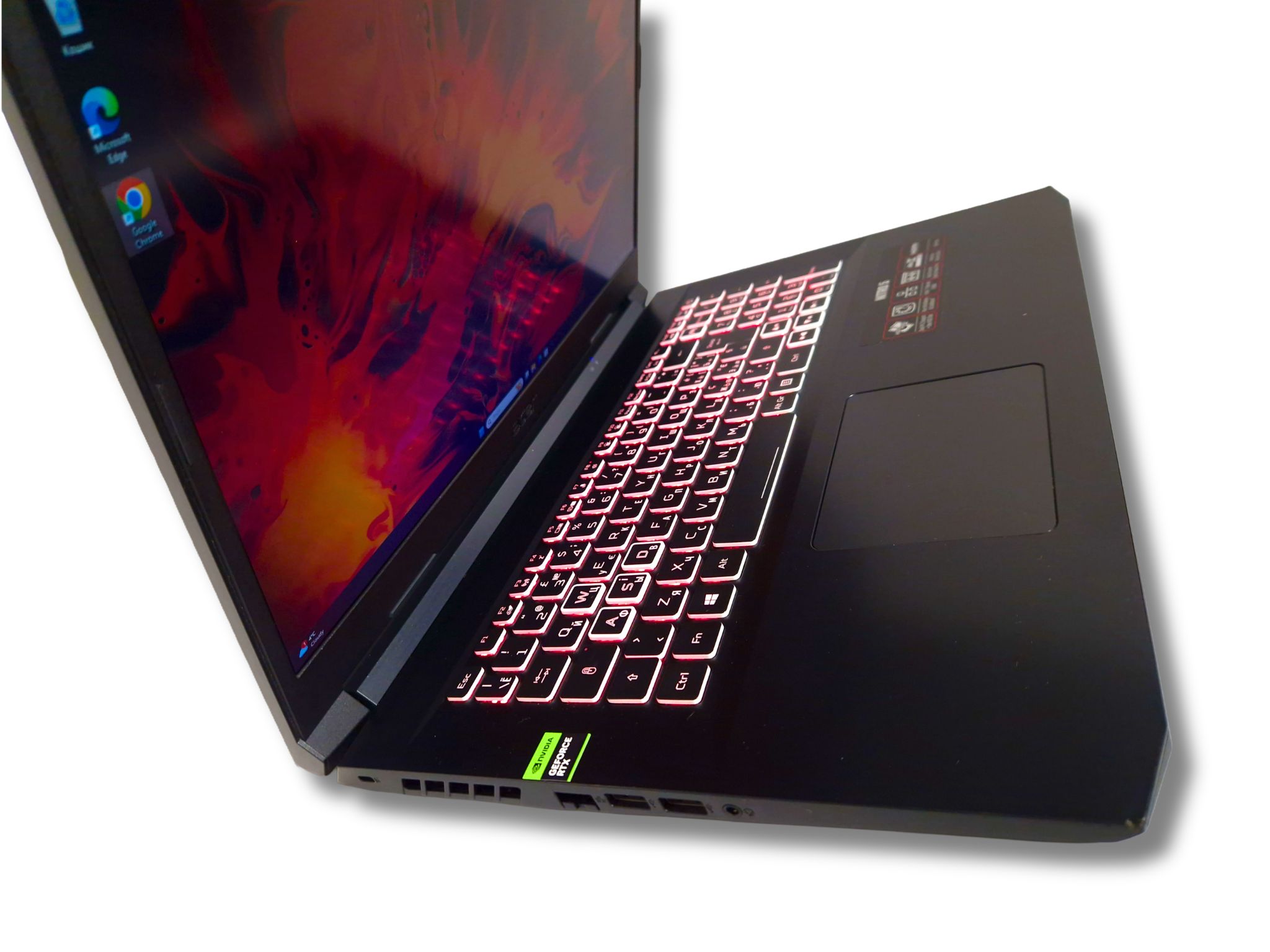 Ігровий ноутбук б/у Acer Nitro 5 AN517-41 17.3" 144Гц Ryzen 7 5800H 16/1Tб SSD RTX 3060 6Гб - фото 3