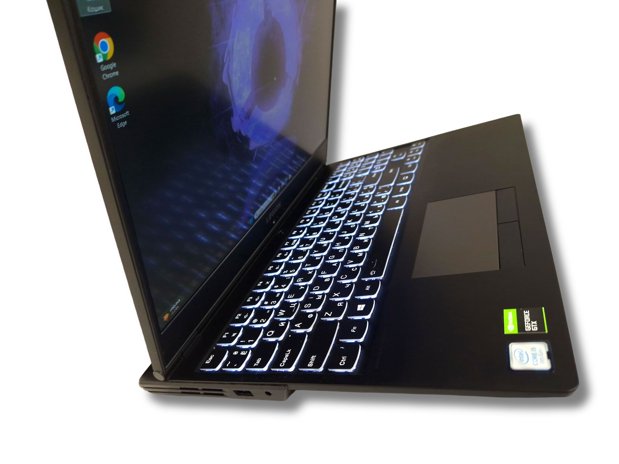 Ігровий ноутбук б/у Lenovo Legion Y540-15IRH IPS Core i5-9300H 16/256+1Тб GTX 1660 Ti 6Гб - фото 3