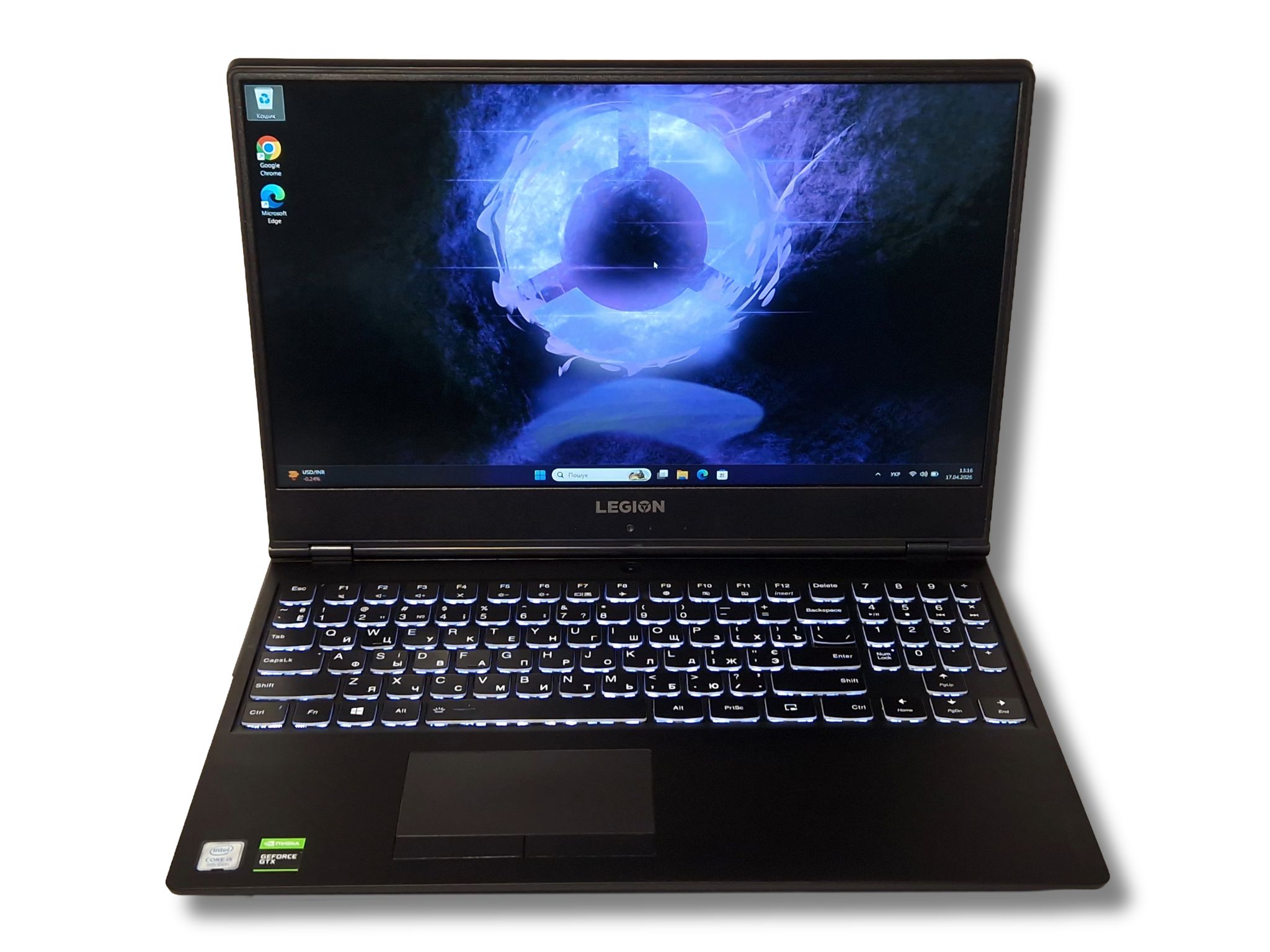 Ігровий ноутбук б/у Lenovo Legion Y540-15IRH IPS Core i5-9300H 16/256+1Тб GTX 1660 Ti 6Гб - фото 6