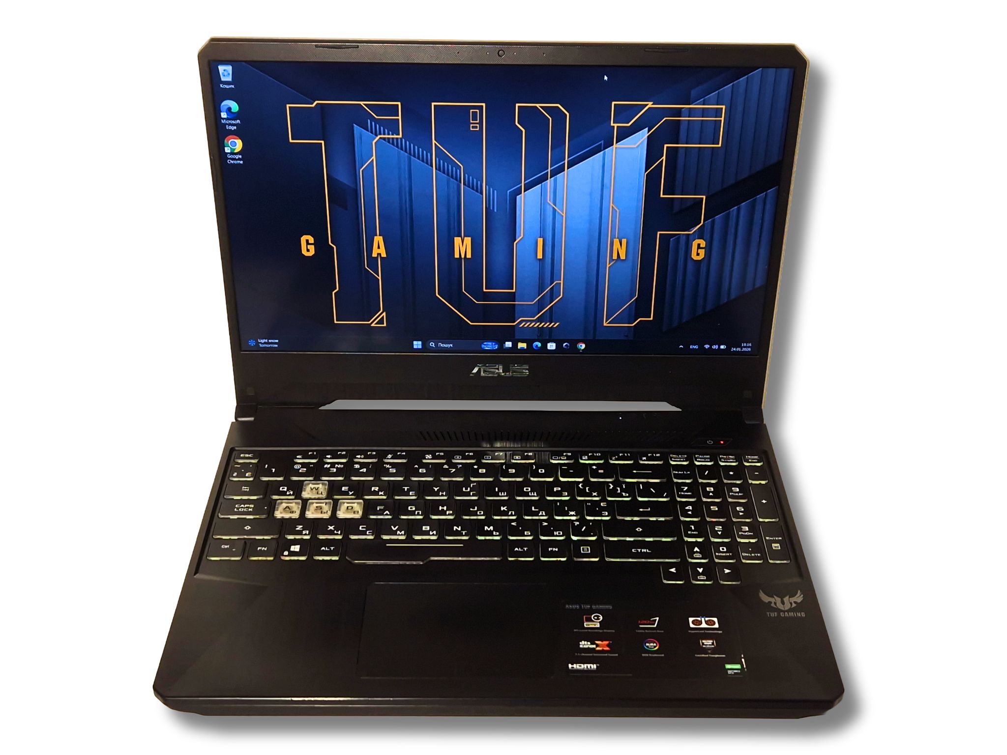 Ігровий ноутбук б/у ASUS TUF FX505DT IPS 120 Гц Ryzen 5 3550H 16/256 GTX 1650 4Гб - фото 6