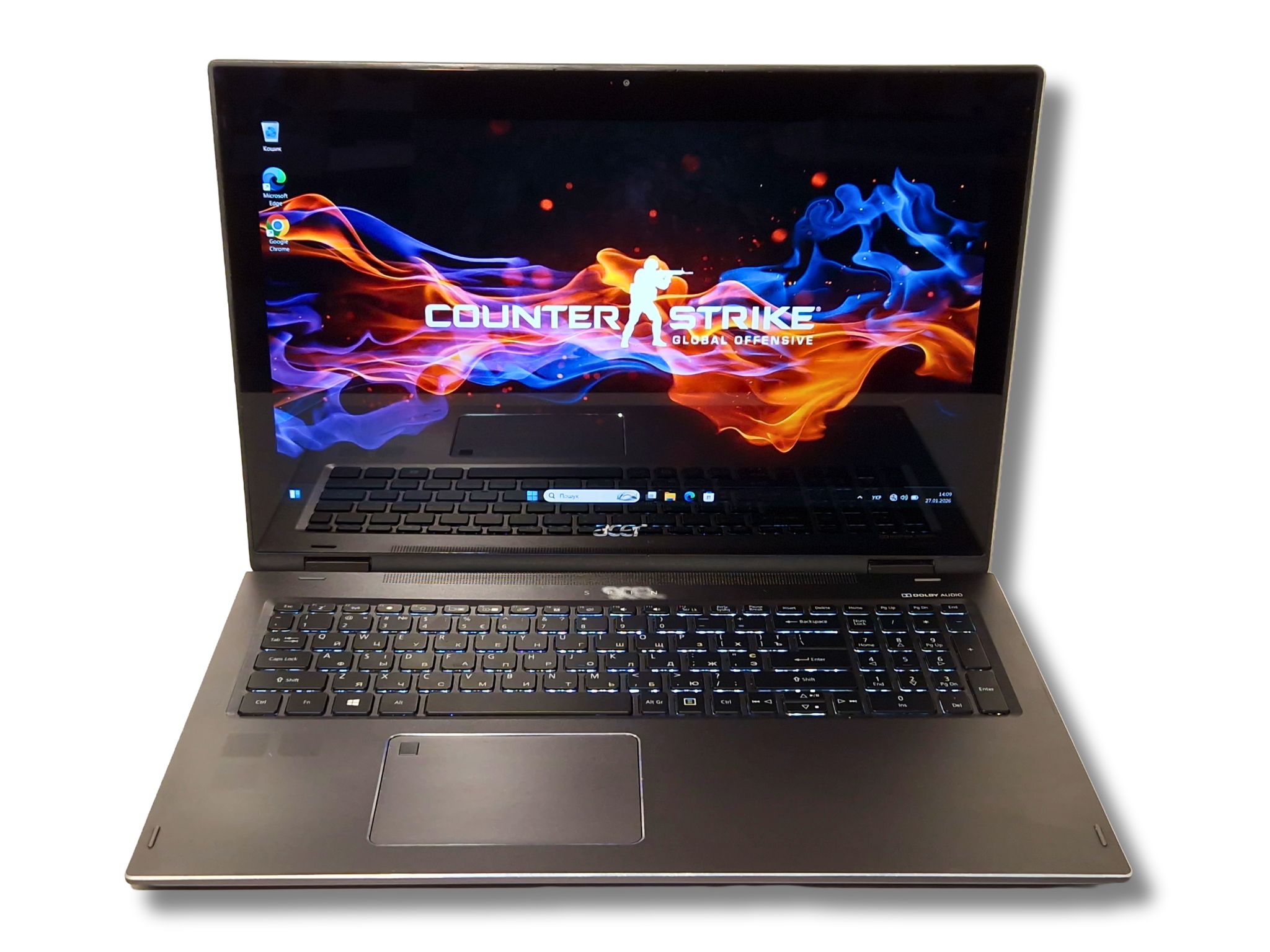 Ігровий ноутбук б/у трансформер Acer Spin 5 SP515 i5-8250U 8/256+500Гб GTX 1050 4Гб - фото 7