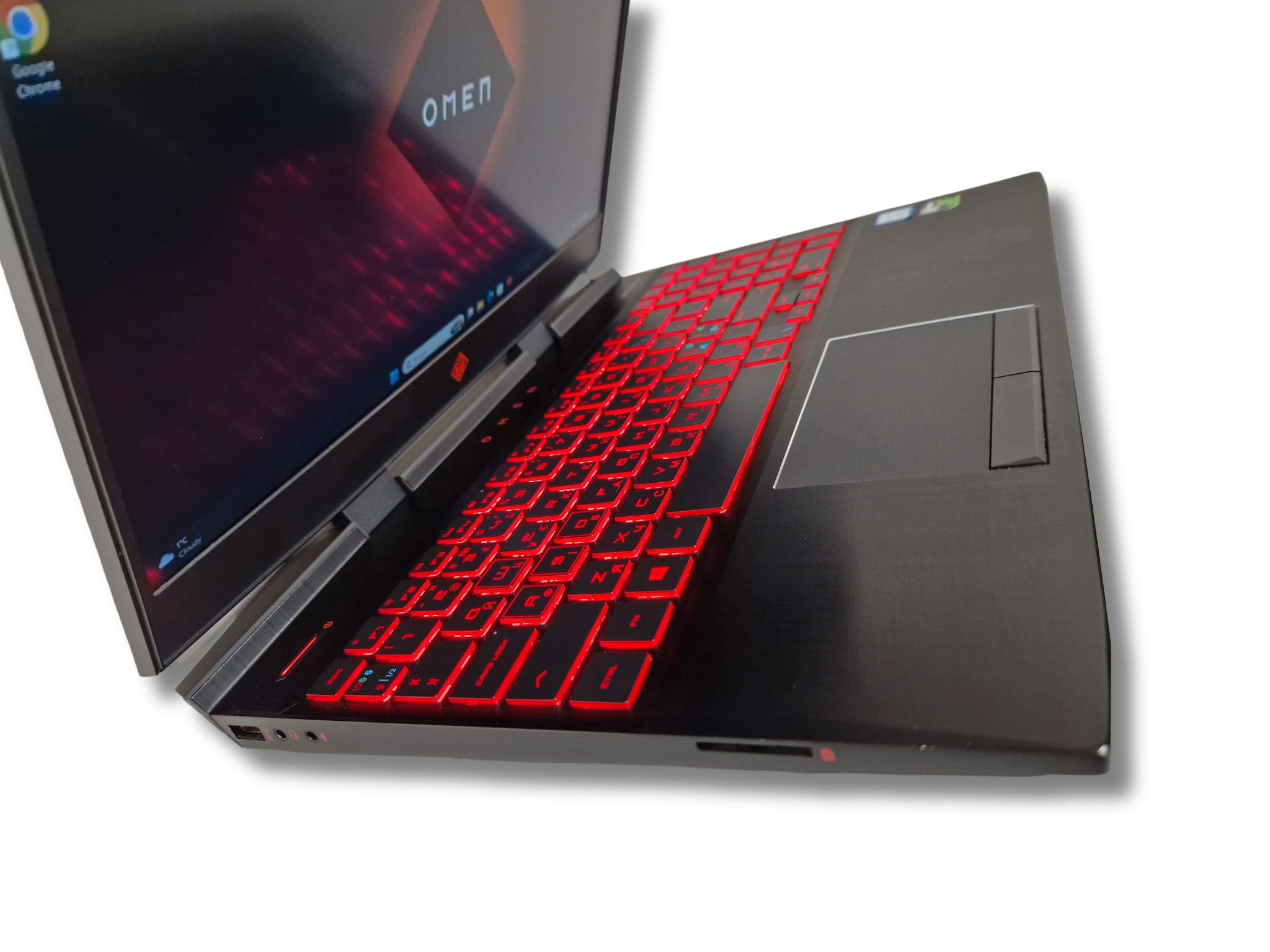 Ігровий ноутбук б/у HP Omen 15 IPS i5-8300H 16/256+500Гб GTX 1050 Ti 4Гб - фото 3