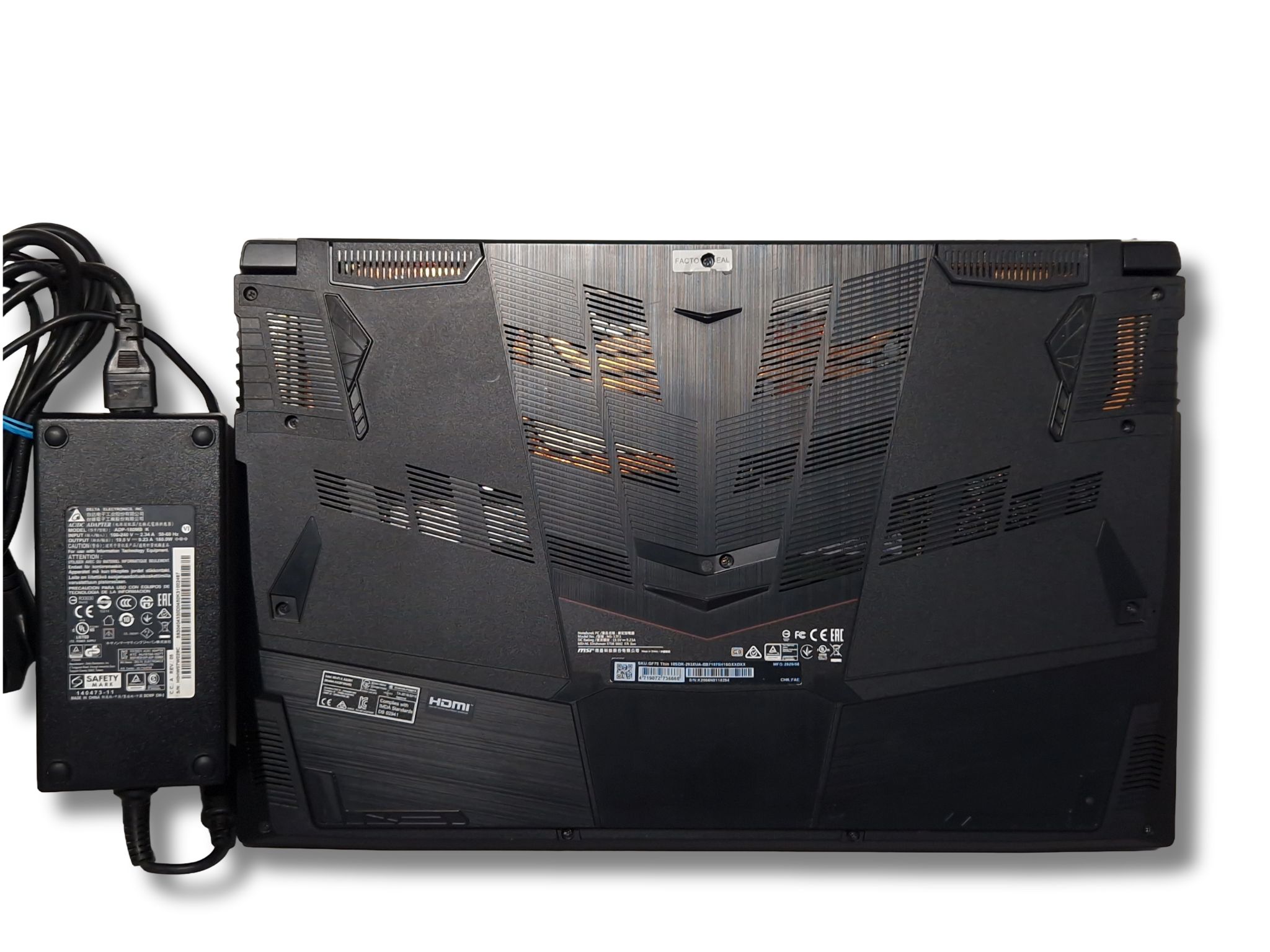 Ігровий ноутбук б/у MSI GF75 Thin 17.3 144Гц i7-10750H 16/512 GTX 1660 Ti 6Гб - фото 5