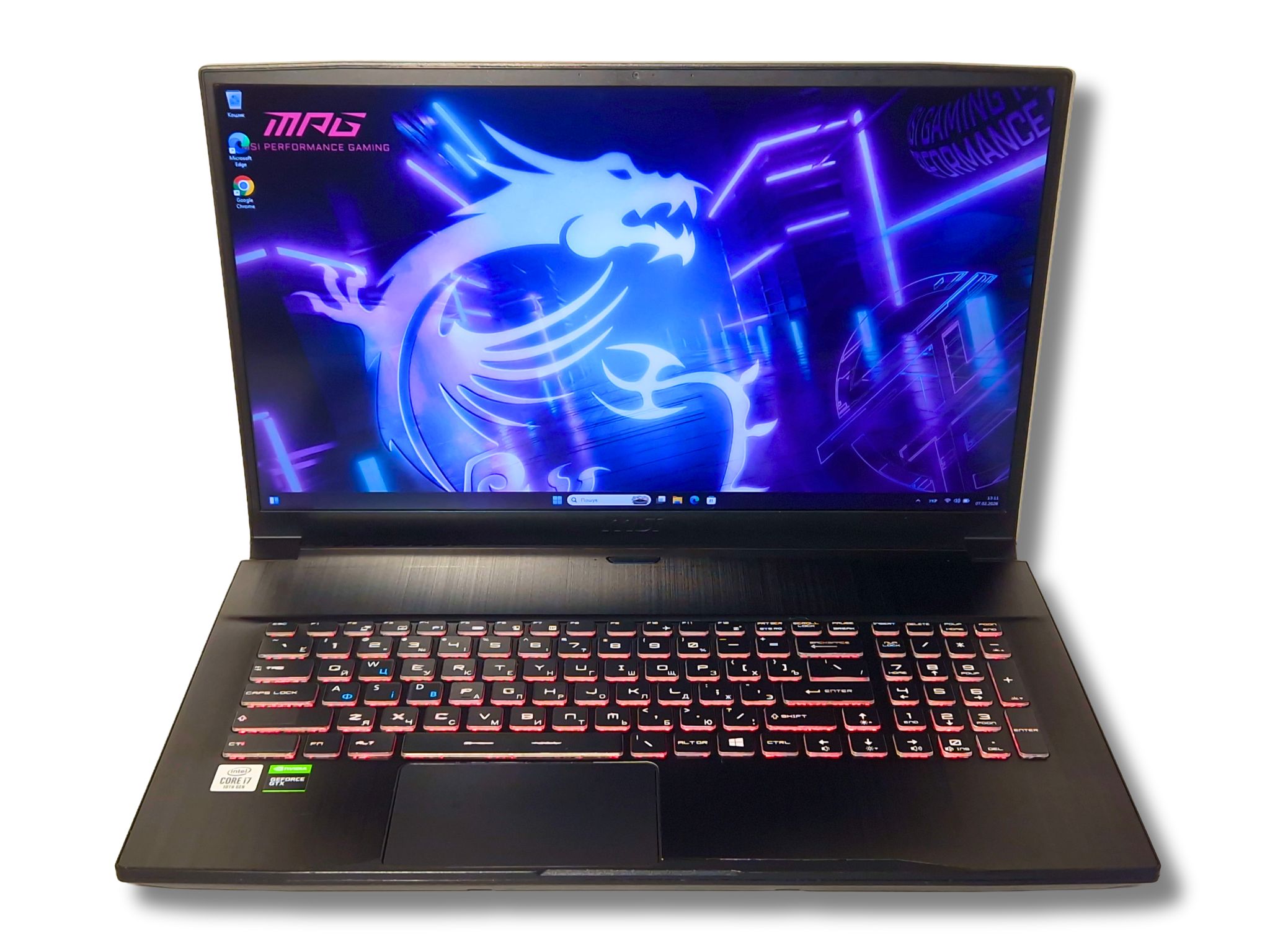 Ігровий ноутбук б/у MSI GF75 Thin 17.3 144Гц i7-10750H 16/512 GTX 1660 Ti 6Гб - фото 6