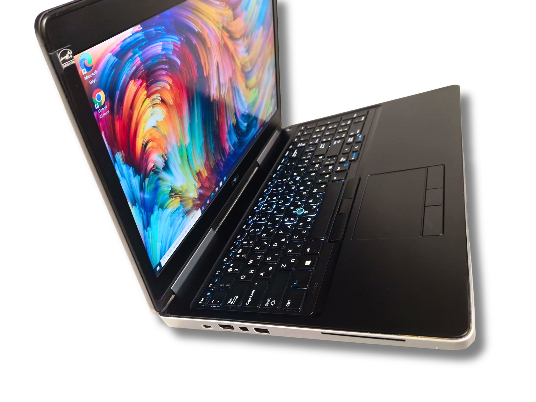 Ноутбук б/у, мобільна робоча станція Dell Precission 7520 IPS 4K Xeon E3-1535M 16/256+1Тб Quadro M2200 4Гб Ігровий - фото 3