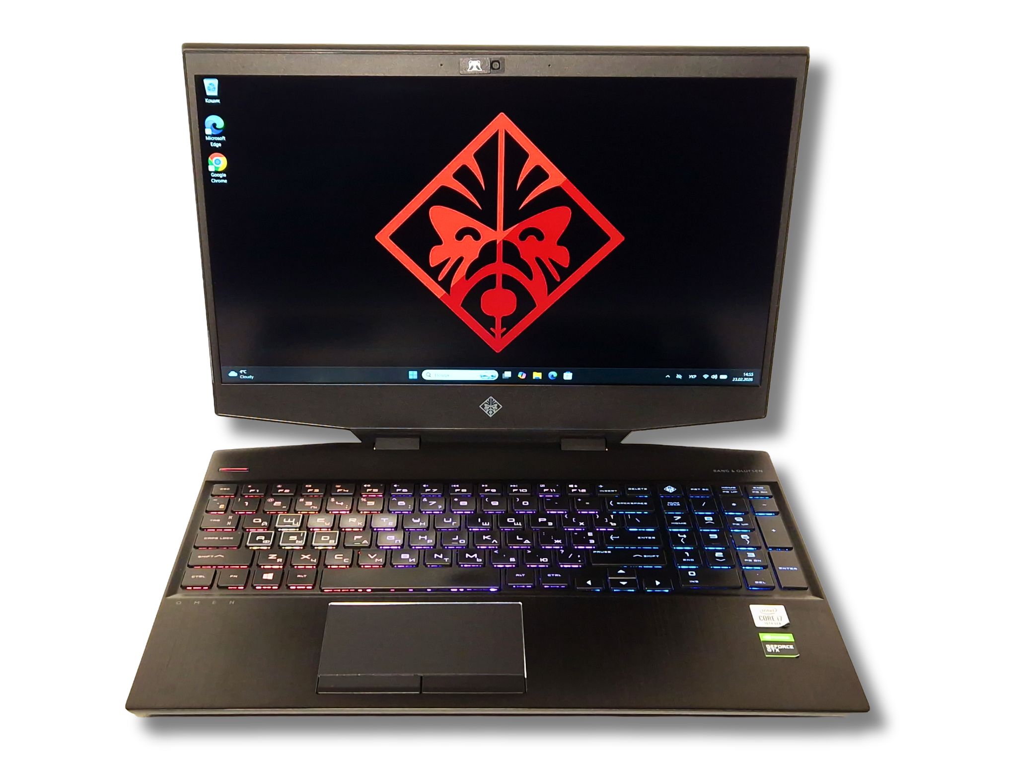 Ігровий ноутбук б/у HP Omen 15 IPS Core i7-10750H 16/1Тб SSD GTX 1660 Ti 6Гб - фото 6