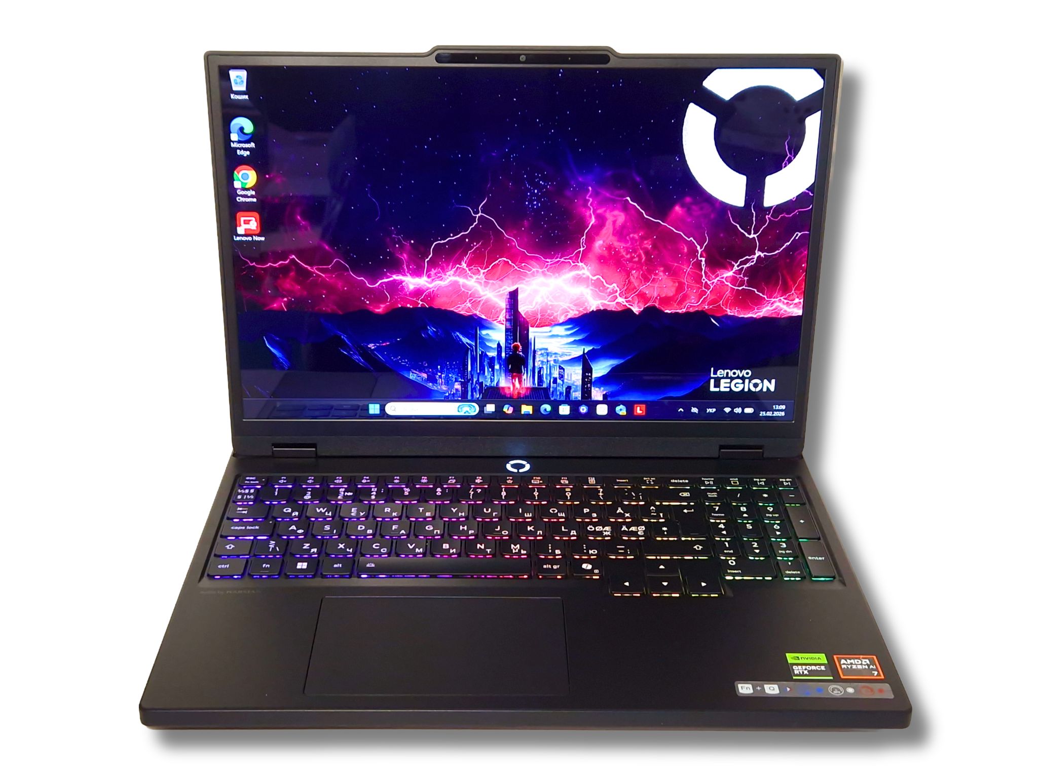 Ігровий ноутбук б/у Lenovo Legion 5 OLED 2K 165Hz Ryzen AI 7 350 24/1Тб RTX 5060 8Гб - фото 6