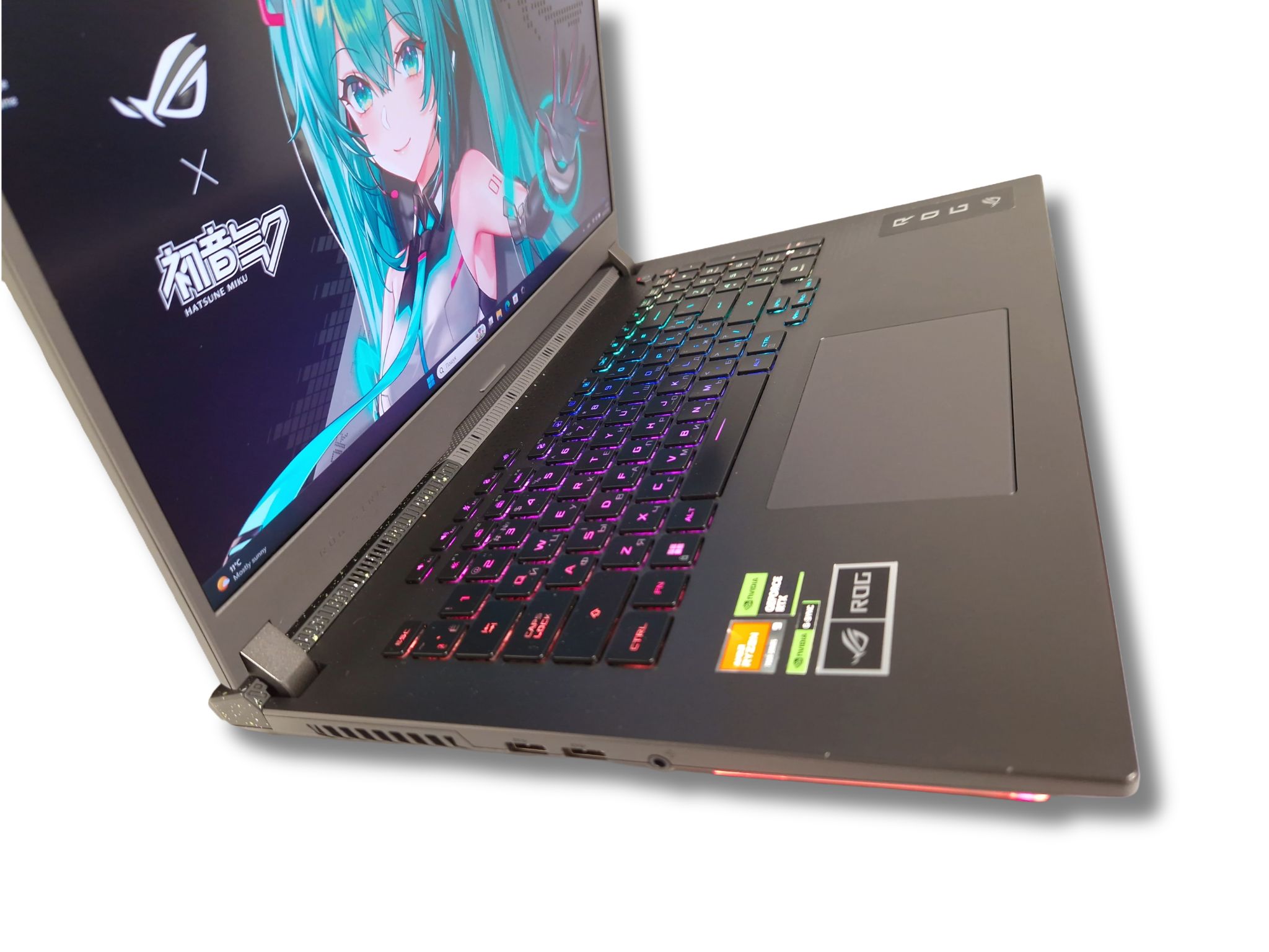 Ігровий ноутбук б/у Asus ROG G17 17.3" 2K 240Hz Ryzen 9 7845HX 16/1Тб RTX 4060 8Гб 140 Вт - фото 3