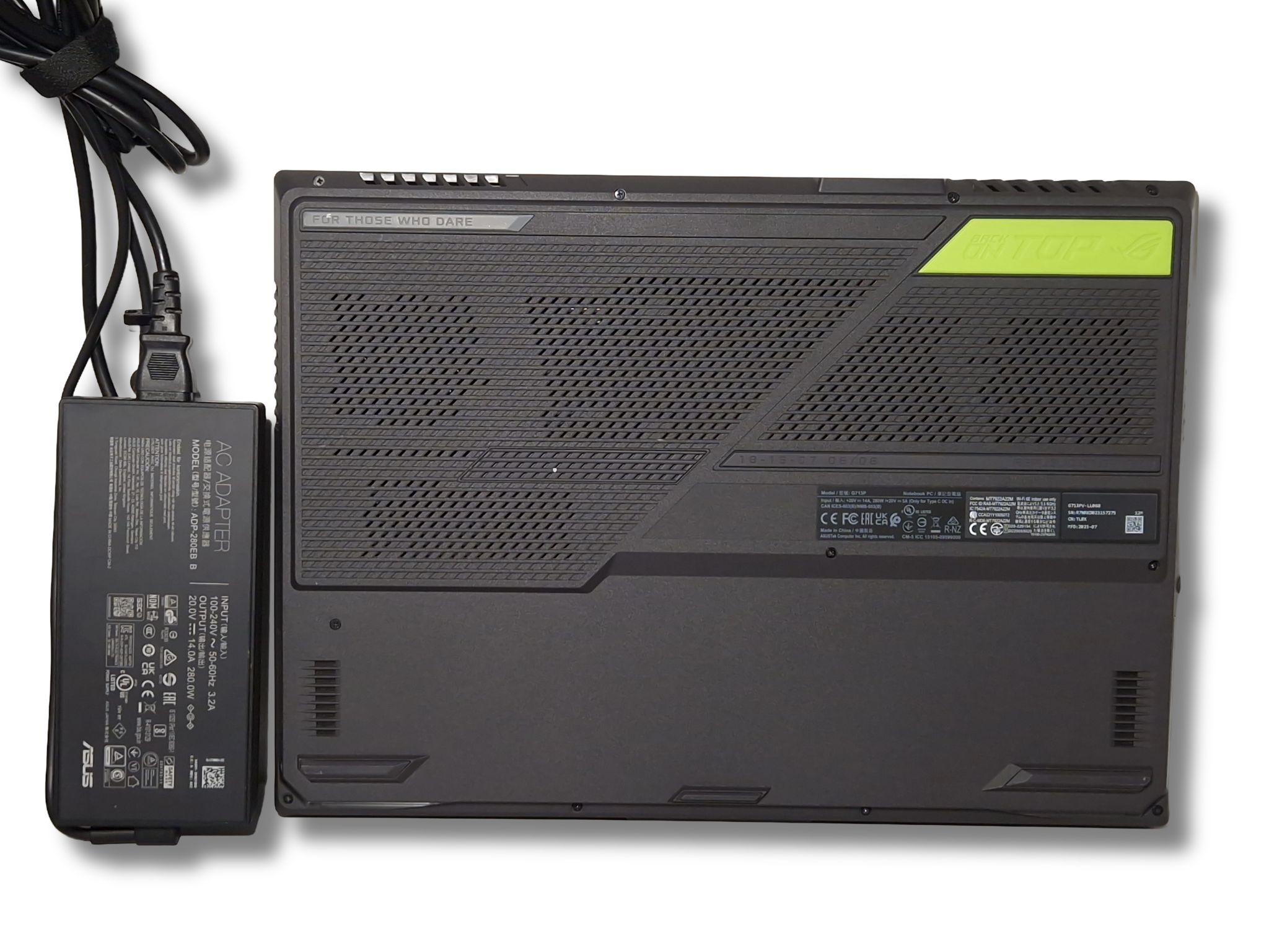 Ігровий ноутбук б/у Asus ROG G17 17.3" 2K 240Hz Ryzen 9 7845HX 16/1Тб RTX 4060 8Гб 140 Вт - фото 5