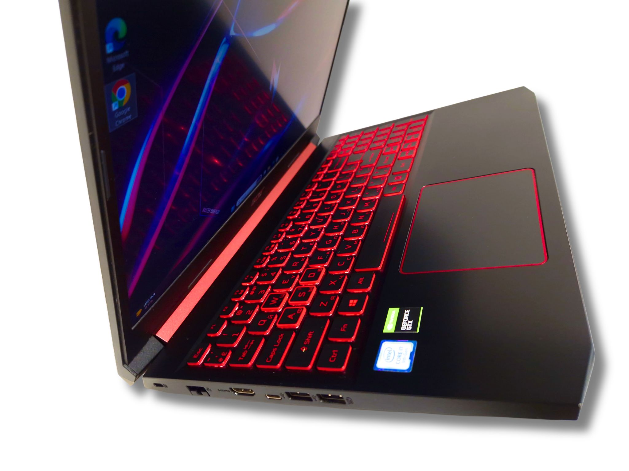 Ігровий ноутбук б/у Acer Nitro 5 IPS Core i7-9750H 16/1Тб SSD GTX 1650 4Гб - фото 2