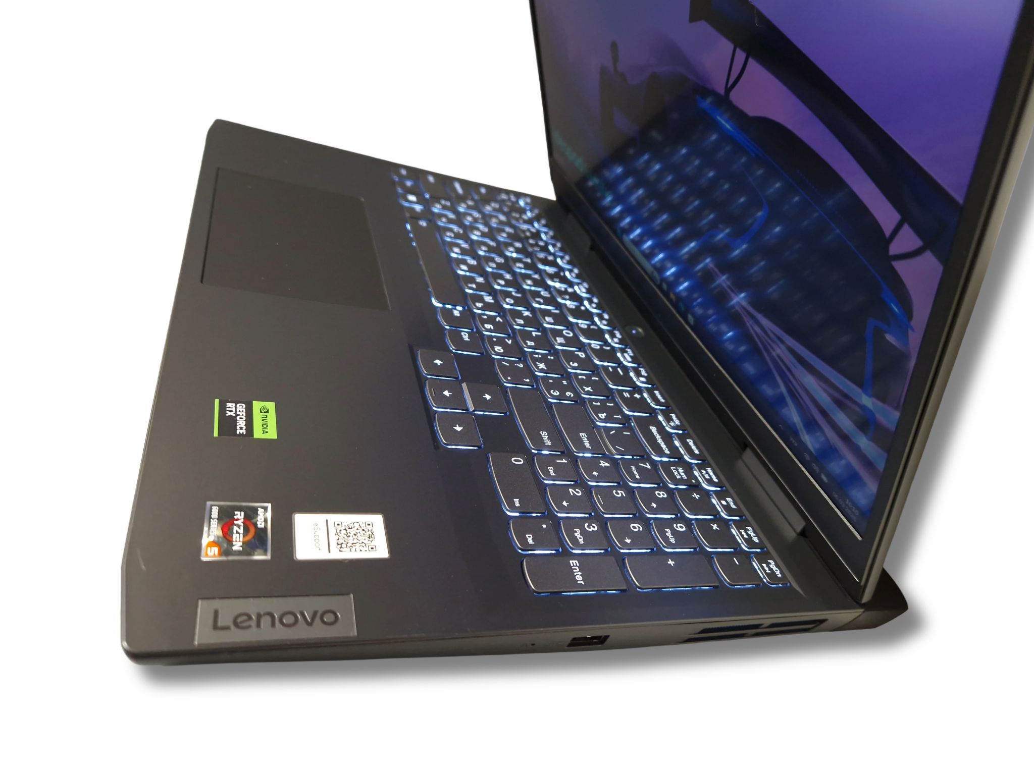 Ігровий ноутбук б/у Lenovo Gaming 3 15.6 IPS 144 Гц Ryzen 5 6600H 16/512 RTX 3050 - фото 2