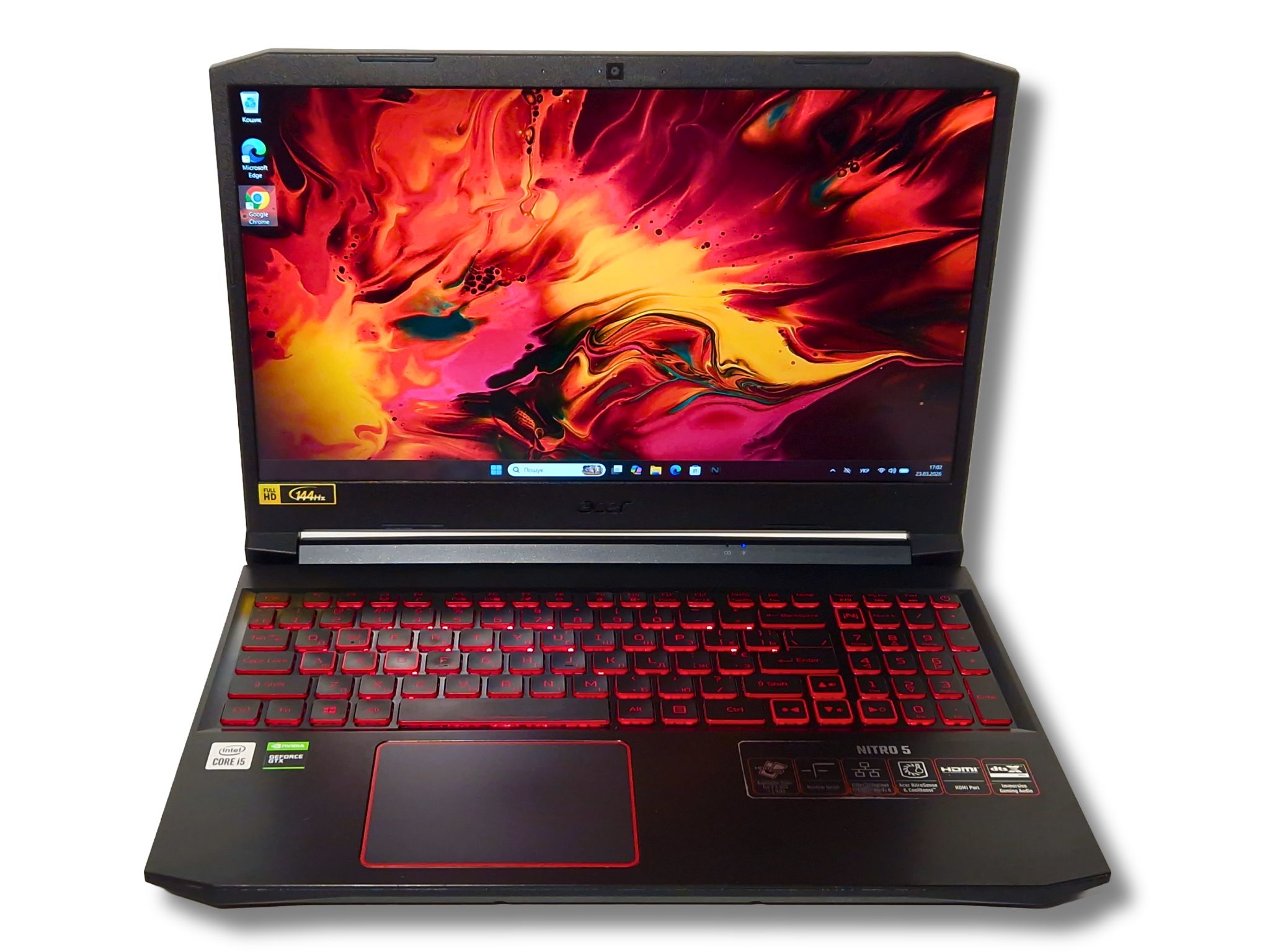 Ігровий ноутбук б/у Acer Nitro 5 144Гц Core i5-10300H 16/512 SSD GTX 1650 4Гб - фото 6