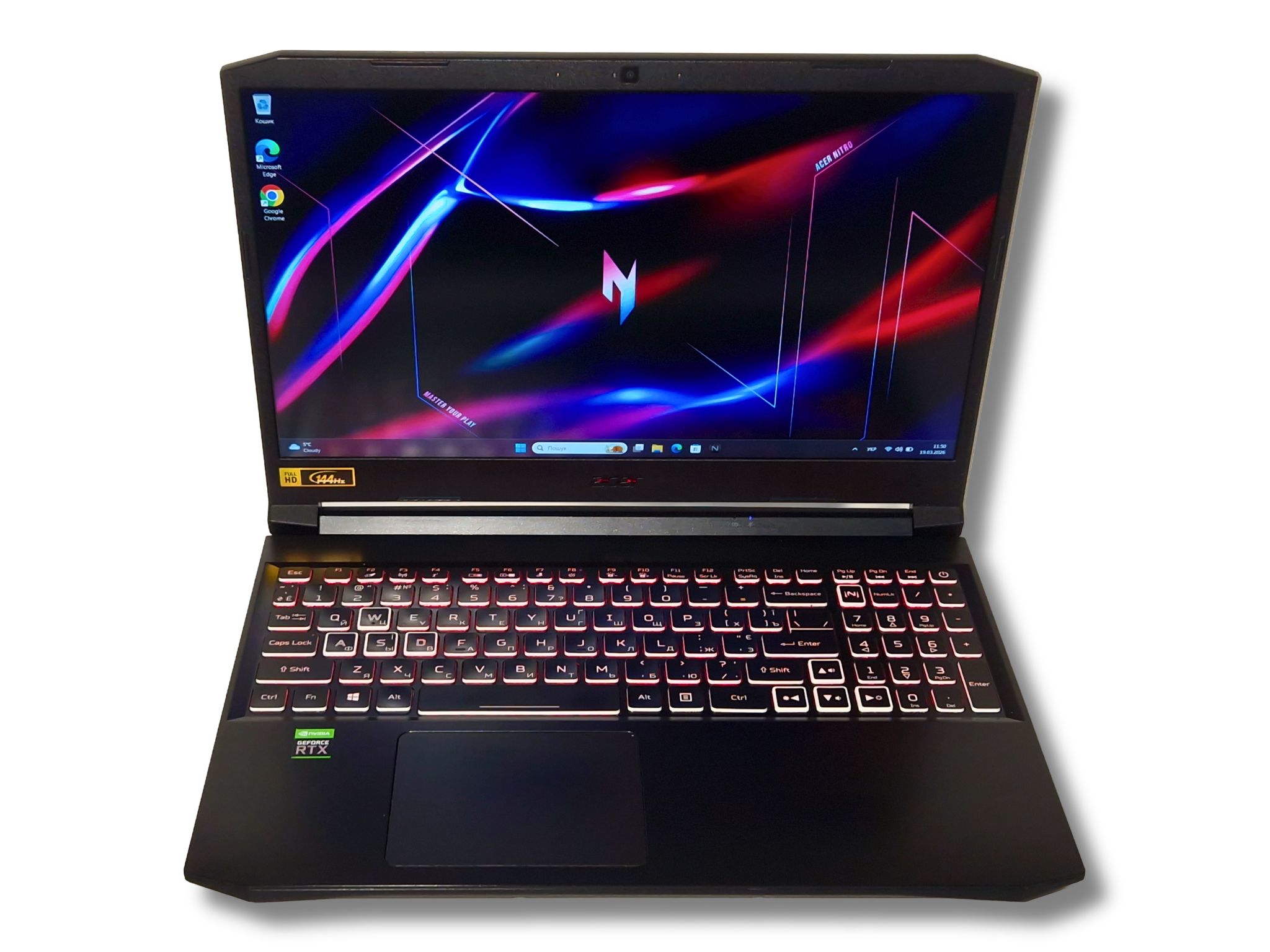 Ноутбук б/у Acer Nitro 5 144Гц i5-11400 16/512Тб RTX 3060 - фото 6