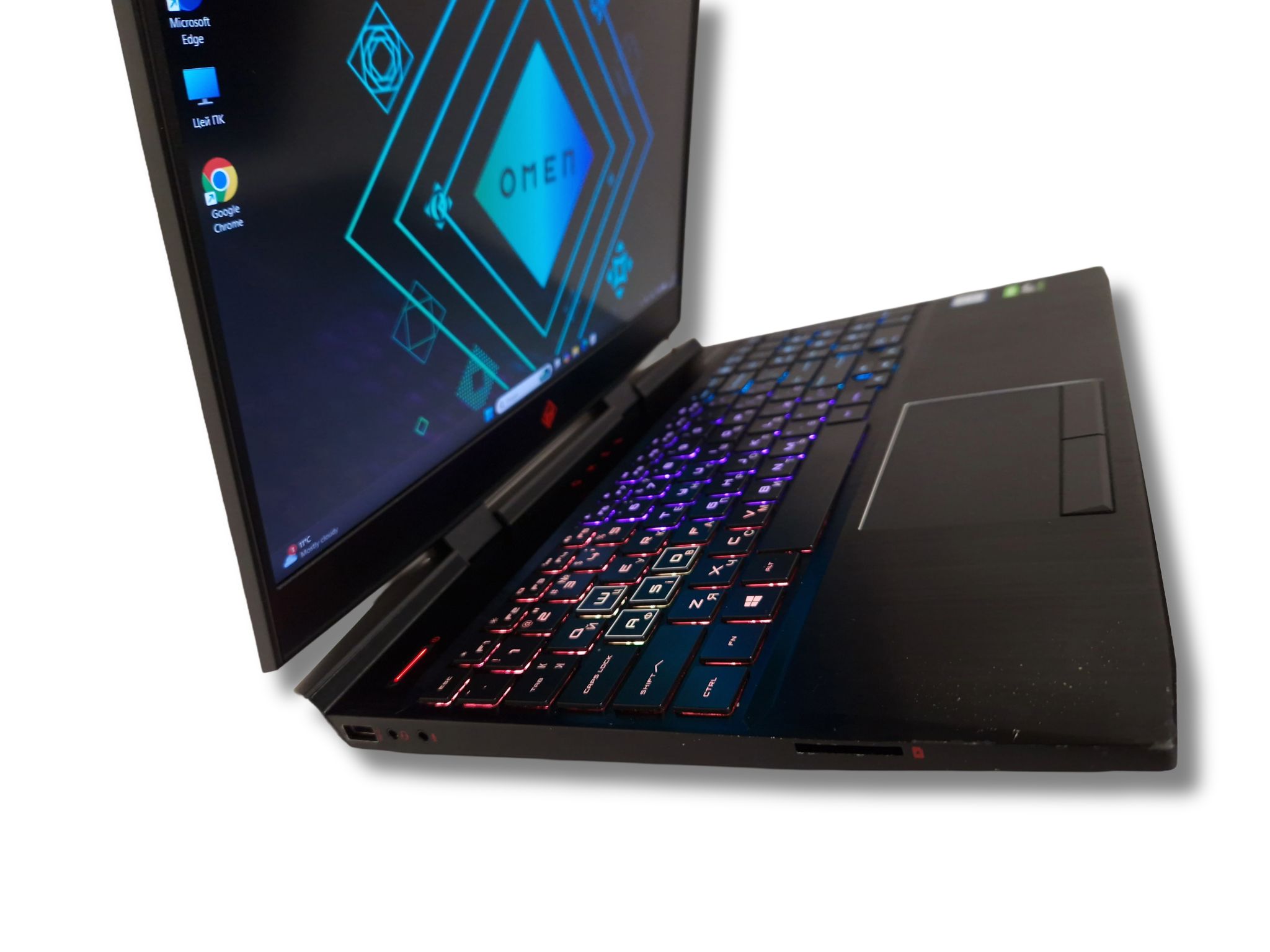 Ігровий ноутбук б/у HP Omen 15 IPS 144Гц Core i7-9750H 16/256+2Тб GTX 1660 Ti 6Гб - фото 3
