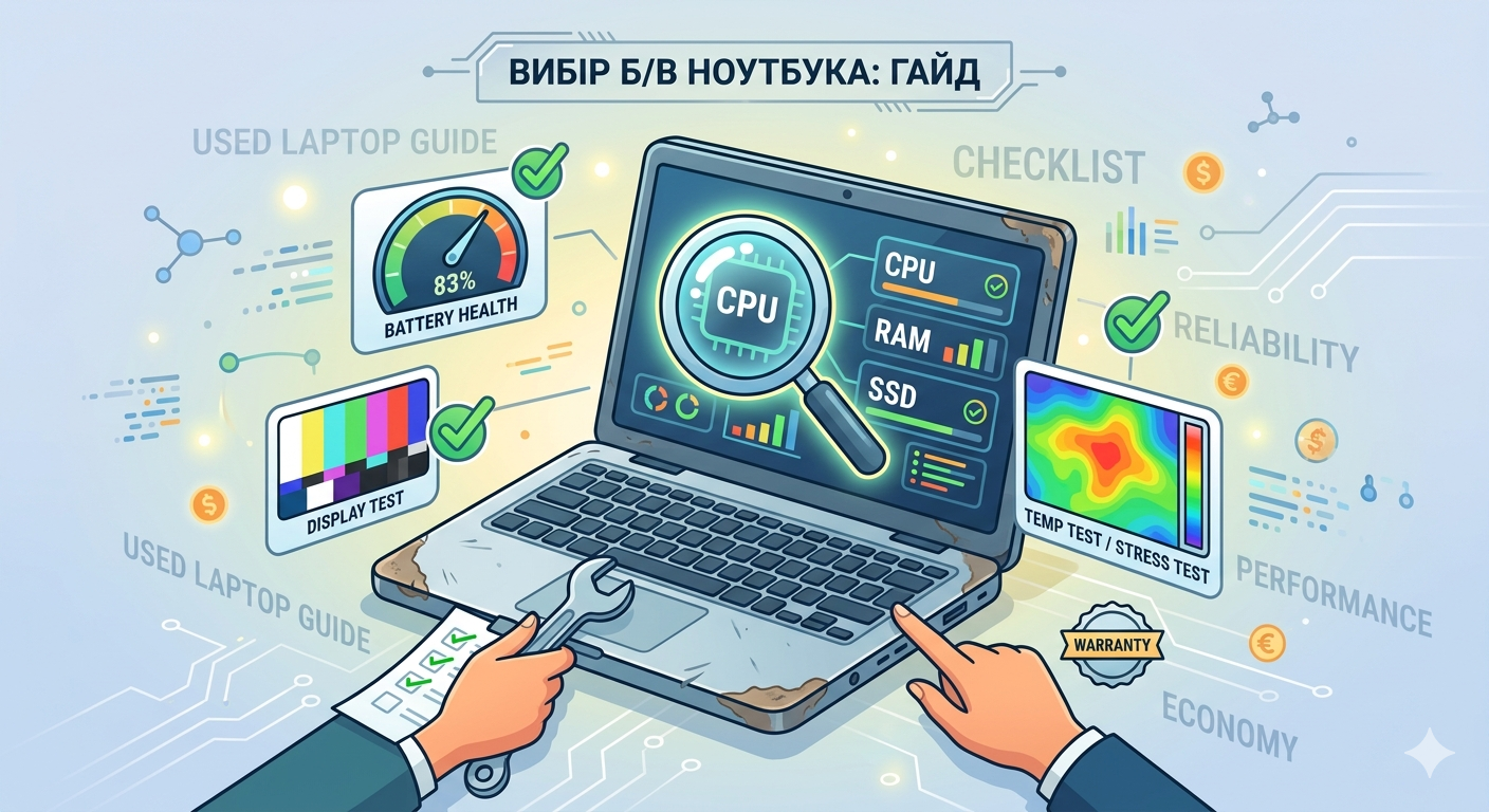 Як вибрати найкращий б/в ноутбук